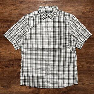 ARC'TERYX Plaid Technical Hiking Shirt - Size M Gorpcore